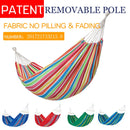 Almacenes de Russianon a la venta, columpios de jardín individuales/dobles de 200x150cm, hamaca para acampar al aire libre, silla colgante, cama portátil