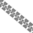 Chzimade 100x3CM Flower Heat-transfer Reflective Tape Stciker Vinyl Film DIY Iron On Fabric Clothing Accessories