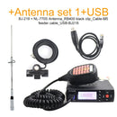 Baojie BJ-218 Mini Mobile Radio Car Radio FM Transceiver 25W VHF UHF BJ218 Vericle Car Ham Radio Dual Band Walkie Talkie