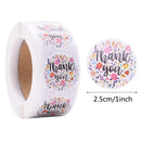 Gift Sealing Stickers 500pcs Thank you Love Design Diary Scrapbooking Stickers Festival Birthday Party Gift Decorations Labels
