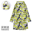 Women New Stylish Long Raincoat Waterproof Rain Jacket  with Hood