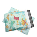 10 Uds 10x13 ''26x33cm sobres de embalaje de correo de polietileno impreso con bolsas de almacenamiento de mensajería autoselladas bolsas de correo bolsas de embalaje