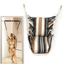 Portable Hammock Chair Hanging Rope Chair Swing Chair Seat  for Travel Camping Garden Indoor Outdoor Hammock Swings Furniture