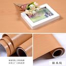 PVC Wood Grain Wallpaper Self Adhesive Waterproof Furniture Stickers Contact Paper Dormitory Kitchen Door Cabinet Desktop Decor