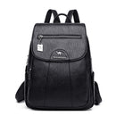 5 Farbe Frauen Weiche Leder Rucksäcke Vintage Weibliche Umhängetaschen Sac a Dos Lässige Reise Damen Bagpack Mochilas Schultaschen
