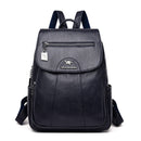 5 Farbe Frauen Weiche Leder Rucksäcke Vintage Weibliche Umhängetaschen Sac a Dos Lässige Reise Damen Bagpack Mochilas Schultaschen