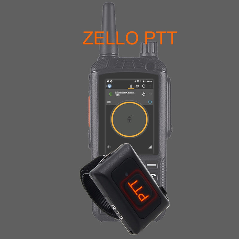 2020 Drahtlose Bluetooth-Freisprech-PTT-Walkie-Talkie-Taste für Android Low Energy für Zello Work