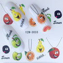 YWK 1 PC Transparent Color Flower Water Transfer Sticker Nail Art Decals DIY Fashion Wraps Tips Manicure Tools