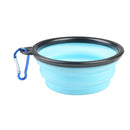 1000ml Large Collapsible Dog Pet Folding Silicone Bowl Outdoor Travel Portable Puppy Food Container Feeder Dish Bowl