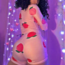 Sexy Bodysuit Women's Floral Long Sleeve Bodycon Bandage Jumpsuit Bodysuit Romper Casual Leotard Tops Sleepwear