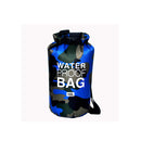 Bolsa de natación impermeable de 30L, saco seco, colores de camuflaje, pesca, canotaje, kayak, almacenamiento, bolsa de Rafting a la deriva, 2L, 5L, 10L, 15L, XAZ9