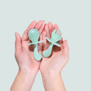 Universal Gyro Bowl Practical Design Children Rotary Balance Novelty Gyro Umbrella 360 Rotate Spill-Proof Solid Feeding Dishes