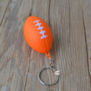 1000 Pcs Football Basketball Baseball Table Tennis PU  Keychain Fashion Sports Item Key Chains Golf Key Chain Sports Souvenir