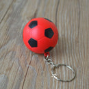 1000 Pcs Football Basketball Baseball Table Tennis PU  Keychain Fashion Sports Item Key Chains Golf Key Chain Sports Souvenir