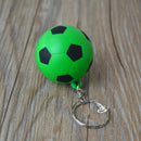 1000 Pcs Football Basketball Baseball Table Tennis PU  Keychain Fashion Sports Item Key Chains Golf Key Chain Sports Souvenir