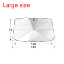 Foldable Car Sun Umbrella Block Heat UV Sun Shade Umbrella for Windshield Protection Block Heat UV Easy Use Dropshipping