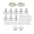 Magnetic Child Lock Children Protection Baby Safety Lock Drawer Latch Cabinet Door Lock Limiter Children Security Locks