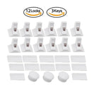 Magnetic Child Lock Children Protection Baby Safety Lock Drawer Latch Cabinet Door Lock Limiter Children Security Locks