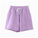 Aachoae Solide Casual Trainingsanzug Frauen Sport 2 Stück Set Sweatshirts Pullover Hoodies Anzug 2020 Home Jogginghose Shorts Outfits