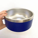 Seven color Stainless Steel bowl, Non-Slip Dog Bowl, Holds 64oz