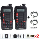 2PCS Baofeng UV 10R Professional Walkie Talkies High Power 10W Dual Band 2 way CB Ham Radio hf Transceiver VHF UHF BF UV-10R New