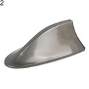 Universal Car Roof Shark Fin Decorative Aerial Antenna Cover Sticker Base Roof Carbon Fiber Style For BMW/Honda/Toyota