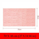 Self adhesive Waterproof TV Background Brick Wallpapers 3D Wall Sticker Living Room Wallpaper Mural Bedroom Decorative Stickers