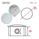 Outdoor waterproof power box ABS plastic IP65 electric control box DIY indoor wire shell connection cable branch junction box