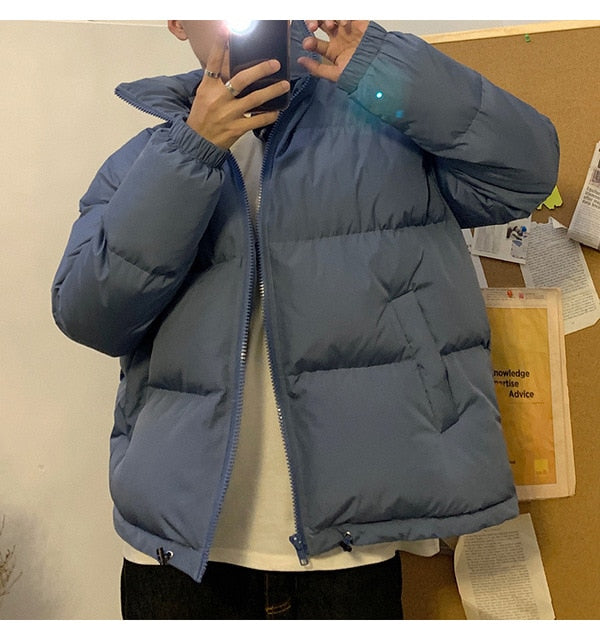 LAPPSTER, abrigo de burbujas colorido Harajuku para hombre, chaqueta de invierno 2020, ropa de calle para hombre, Parka de Hip Hop, ropa negra coreana, chaquetas acolchadas