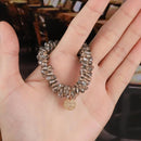 Women Elegant Crystal Pearl Hair Ring Ties  Beads Ponytail Holders Hair Accessories Elastic Hair Band Girls Scrunchies Bracelet