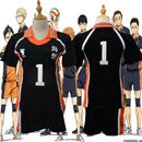 9 estilos Haikyuu Cosplay disfraz Karasuno escuela secundaria voleibol Club Hinata Shyouyou ropa deportiva Jerseys uniforme