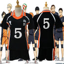 9 estilos Haikyuu Cosplay disfraz Karasuno escuela secundaria voleibol Club Hinata Shyouyou ropa deportiva Jerseys uniforme
