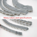 10meters Self-adhesive Sealing Wind-proof Brush Strip For Home Door Window Sound Insulation Strip Gasket