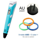 Myriwell 3D Pen DIY 3D Printer Pen Drawing Pens 3d Printing Best for Kids With ABS Filament 1.75mm Christmas Birthday Gift