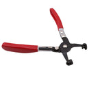 Alicates largos para abrazadera de manguera automotriz Herramienta de extracción de abrazadera de paquete de tubo de garganta recta