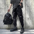 2020 New Hip Hop Joggers Cargo Pants Men Harem Pants Multi-Pocket Ribbons Man Sweatpants Streetwear Casual Mens Pants S-5XL