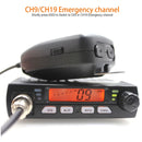Ultra Mini CB-40M 25.615--30.105MH 8W Citizen band CB Radio Mobile Transceiver Compact AM/FM Car radio same with AC-001 AR-925
