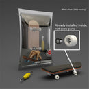 1Set Finger SkateBoard Wooden Fingerboard Toy Professional Stents Fingers Skate Set Novelty Children Christmas Gift