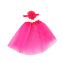 Newborn Photography Props Baby Girls Princess Tutu Skirt Headband New Born Girl Photo Green Pettiskirt fotografia accessories