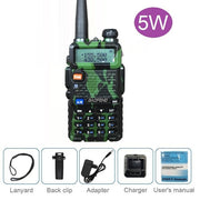 Baofeng UV-5R 8W Walkie Talkie Tragbarer CB Amateurfunk 10KM UHF VHF Scanner Radio FM Transceiver UV5R UV 5R für die Jagd