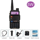 Baofeng UV-5R 8W Walkie Talkie Portable CB Ham Radio Amateur 10KM UHF VHF Scanner Radio FM Transceiver UV5R UV 5R for Hunting