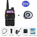 Baofeng UV-5R 8W Walkie Talkie Portable CB Ham Radio Amateur 10KM UHF VHF Scanner Radio FM Transceiver UV5R UV 5R for Hunting