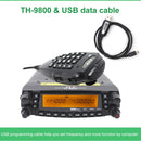 2005A TYT TH-9800 Plus Walkie Talkie 50W Car Mobile Radio Station Quad Band 29/50/144/430MHz Dual Display Scrambler TH9800