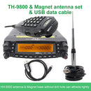 2005A TYT TH-9800 Plus Walkie Talkie 50W Car Mobile Radio Station Quad Band 29/50/144/430MHz Dual Display Scrambler TH9800