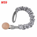 Baby Infant Cotton Pacifier Clip for Newborn Teething Soother Chew Dummy Chains Dropship