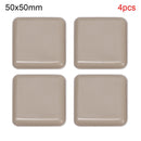 4Pcs Furniture Leg Slider Pads Anti-abrasion Floor Mat Easy Move Heavy Table Sofa Slider Pad Floor Protector Chair Fittings