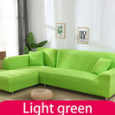 Solid Color Elastic Sofa Cover Cotton All-inclusive Stretch Sofa Cover for Living Room funda sofa
