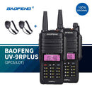 100% Original baofeng uv9r plus upgraded dual band radio waterproof walkie talkie communications amateur vhf uhf marin radio ham