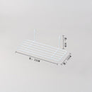 Home Wall Decoration Ins Iron Grid Decor Frame Hanging Rack Wall Display Art Storage Box Basket Mesh Shelf Rack Holder Organizer