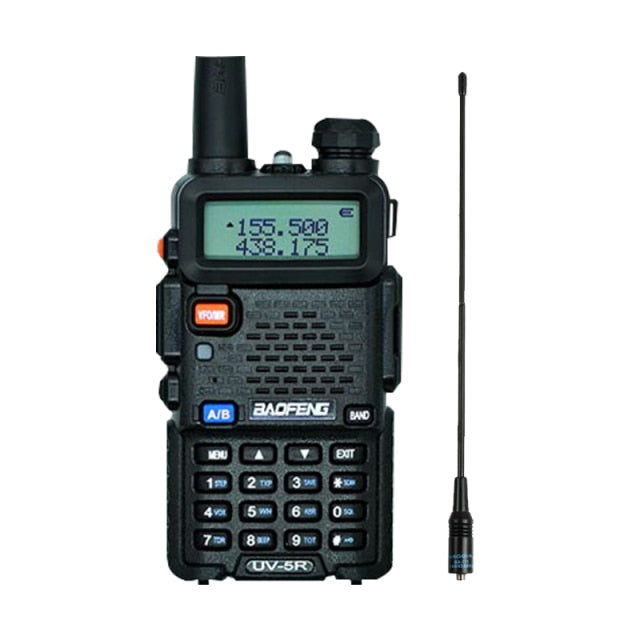 1 uds/2 uds Baofeng UV-5R Walkie Talkie VHF UHF versión mejorada estación de Radio 5W portátil baofeng uv5r Radio bidireccional cb radio